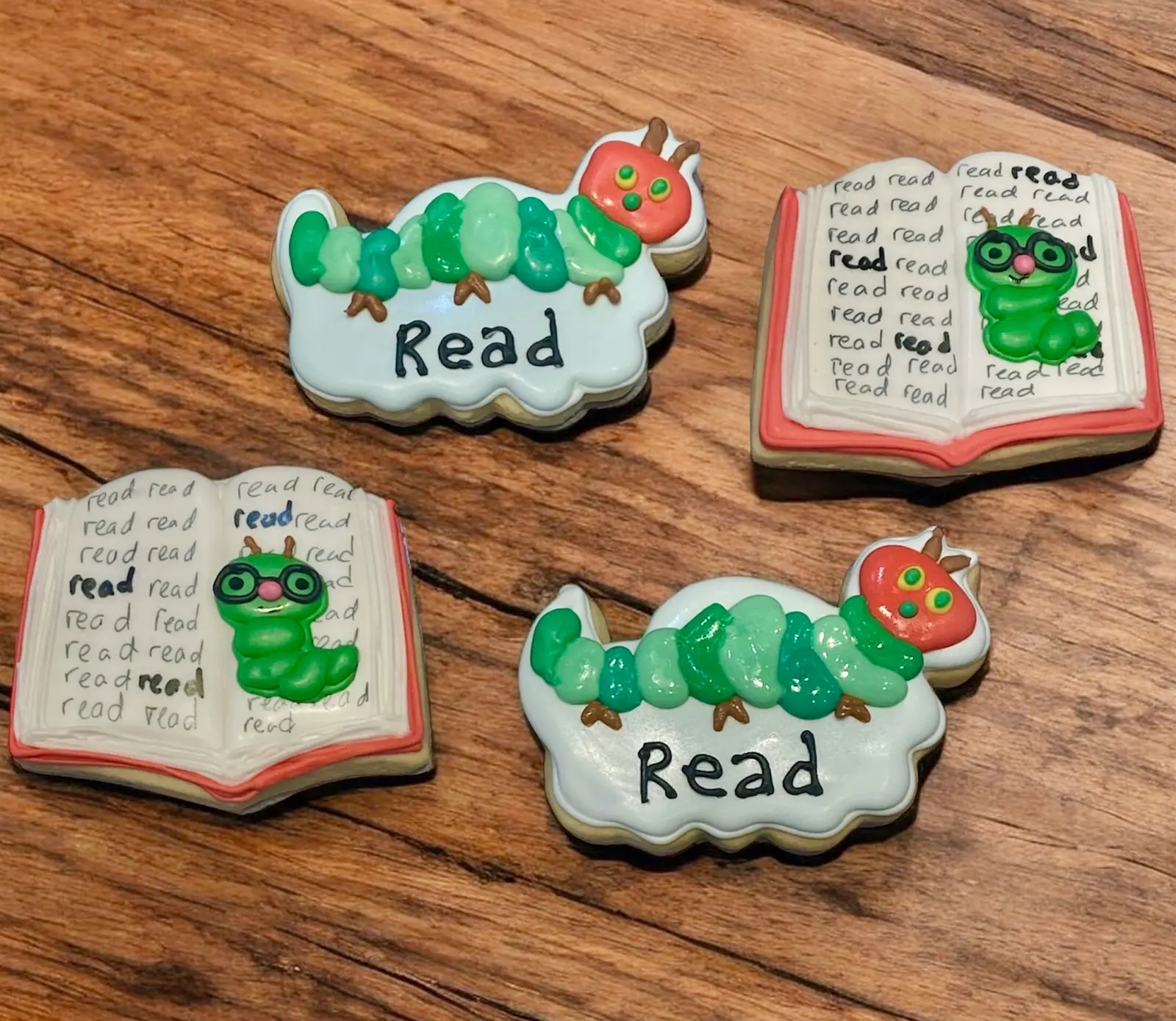 Seasonal hand-decorated sugar cookies